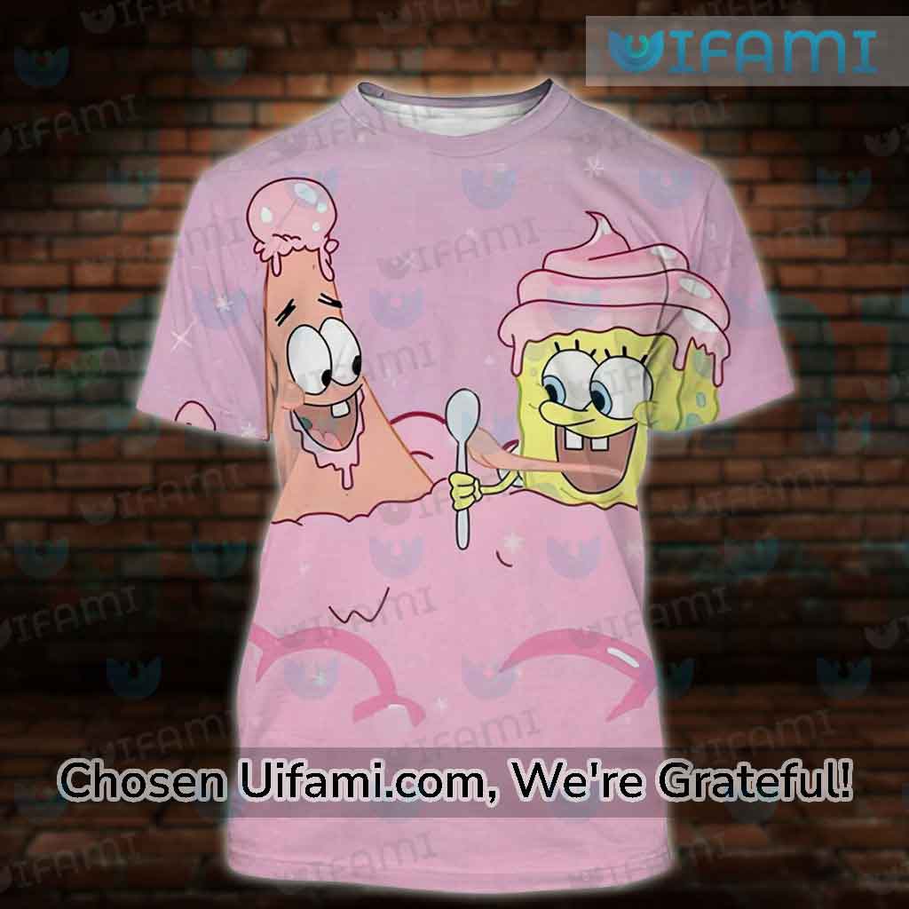 Womens Spongebob T-Shirt 3D Special Gift