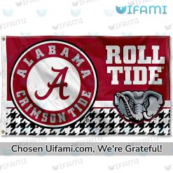 Alabama Crimson Flag Jaw dropping Roll Tide Alabama Football Gift Latest Model