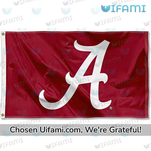 Alabama Football Flag Wonderful Crimson Tide Gifts