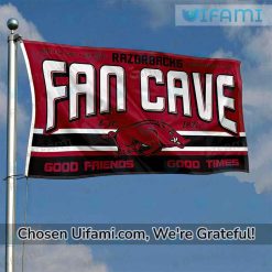 Arkansas Flag Football Playful Fan Cave Arkansas Razorback Gifts For Him