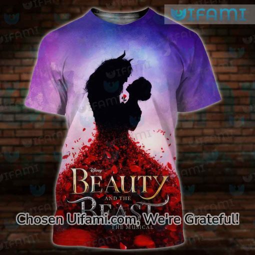 Beauty And The Beast Shirts For Adults 3D Unique Gift