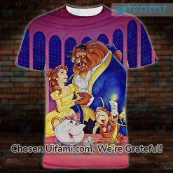 Beauty And The Beast Vintage Shirt 3D Surprise Gift