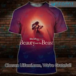 Beauty And The Beast Womens T-Shirt 3D Gorgeous Gift