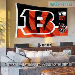 Bengals Flag Novelty Who Dey Cincinnati Bengals Gift Latest Model