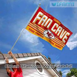Big Kansas City Chiefs Flag Astonishing Fan Cave Gift Exclusive