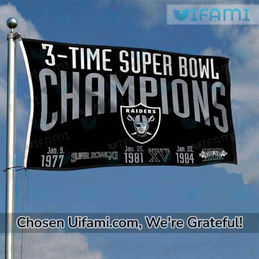 Big Raiders Flag Impressive Super Bowl Gift