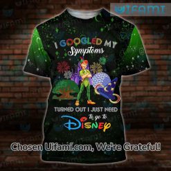 Black Peter Pan Shirt 3D Eye-opening Go To Disney Gift