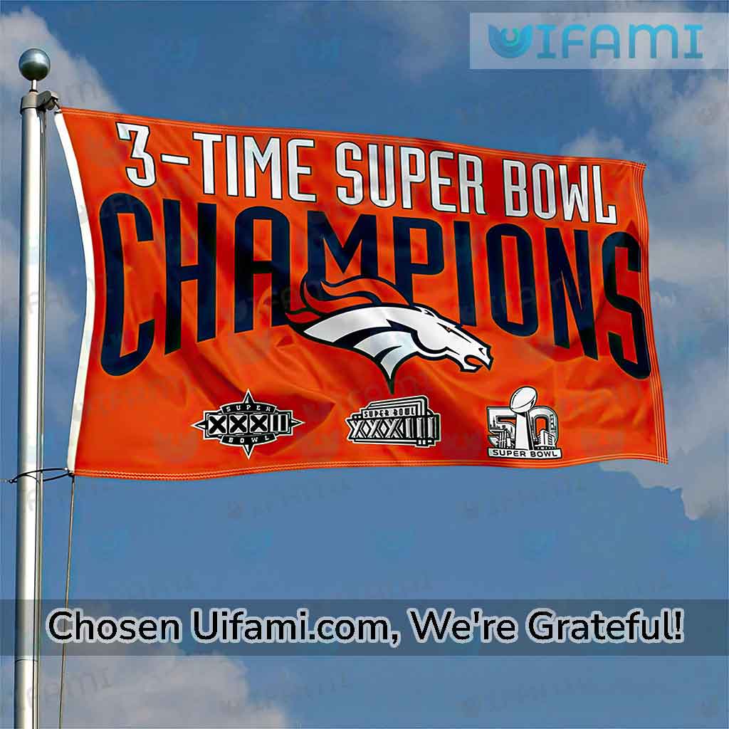 Broncos Flag 3x5 Astonishing Super Bowl Denver Broncos Gift