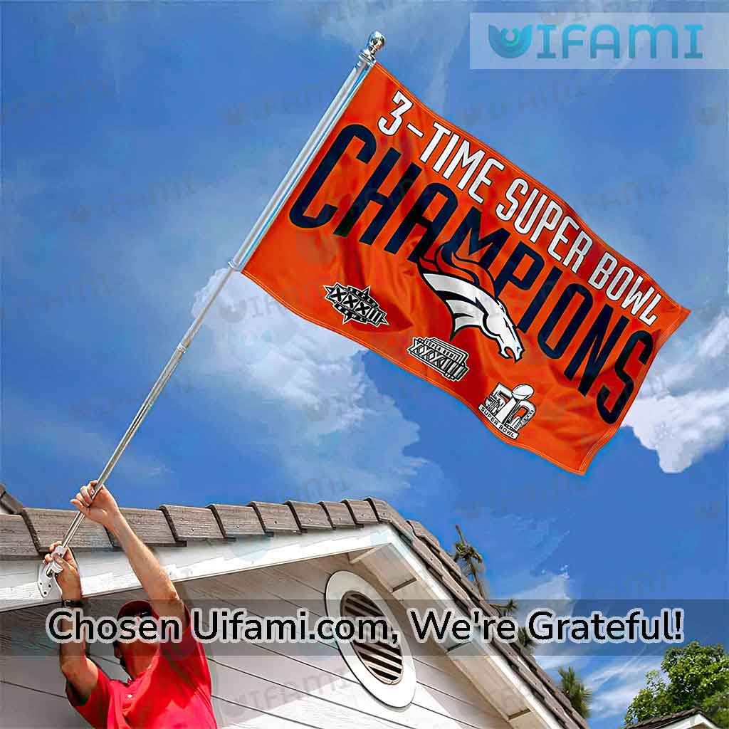 Broncos Flag 3x5 Astonishing Super Bowl Denver Broncos Gift