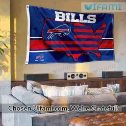 Buffalo Bills 3x5 Flag Creative USA Map Gift Trendy