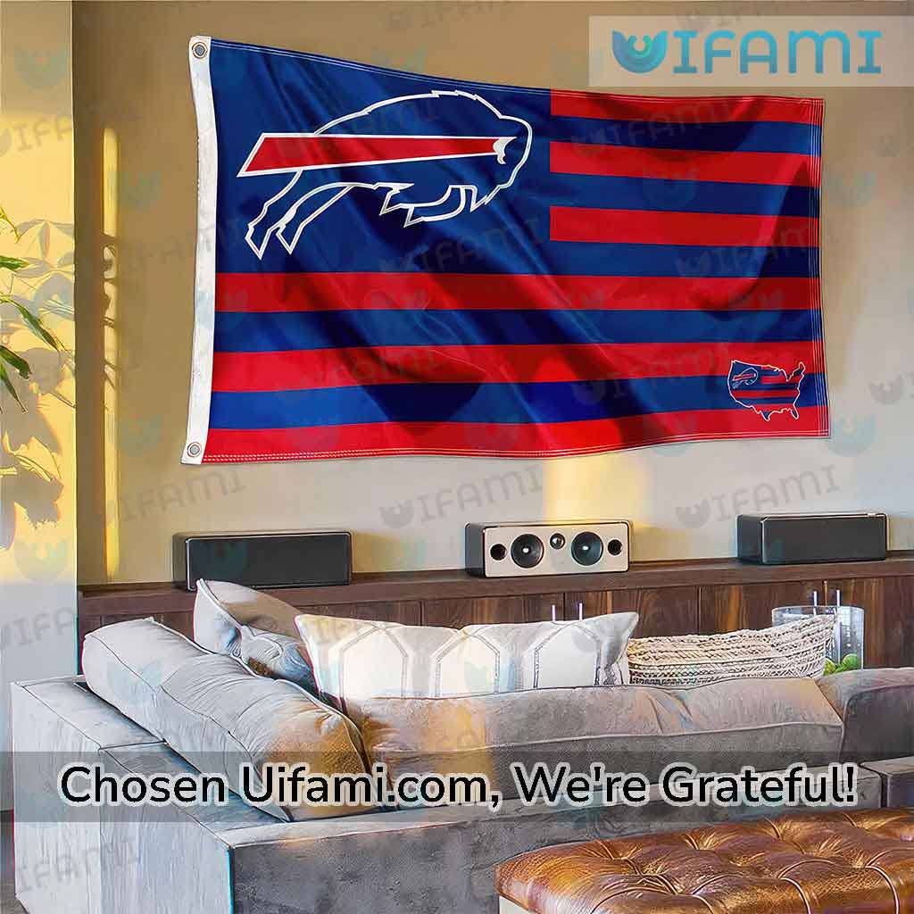 Buffalo Bills Double Sided Flag Colorful USA Flag Gift