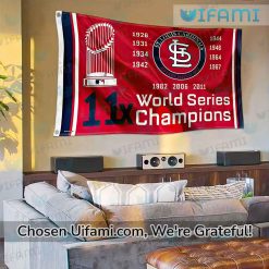 Cardinals World Series Flags Affordable Champs STL Cardinals Gift