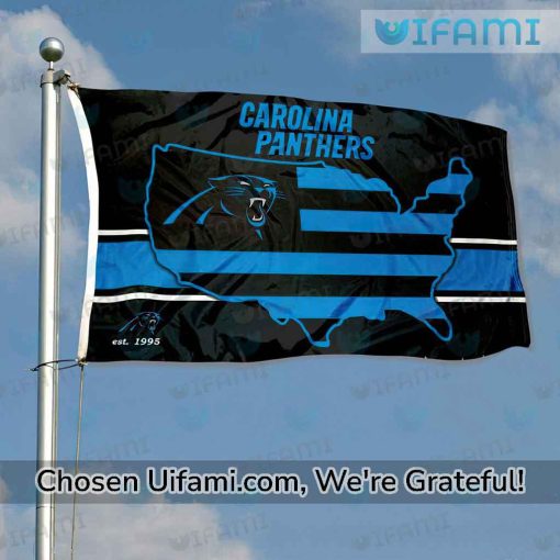 Carolina Panthers Flag 3×5 Spirited USA Map Gift