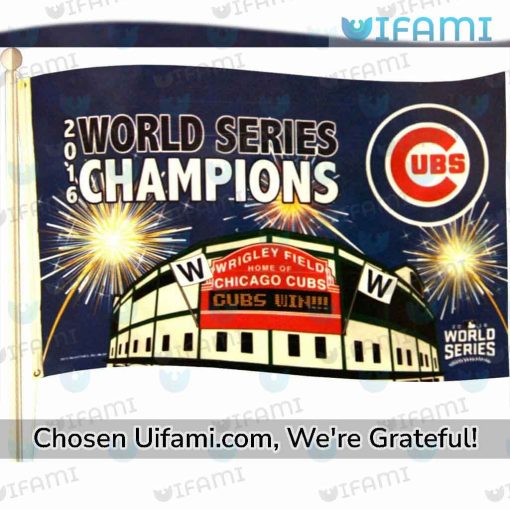 Chicago Cubs 3×5 Flag Awesome 2016 World Series Champs Gift