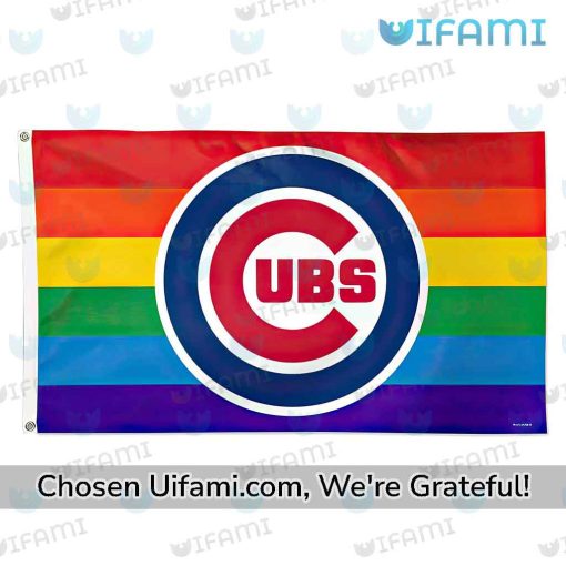 Chicago Cubs Vertical Flag Best Pride Gift