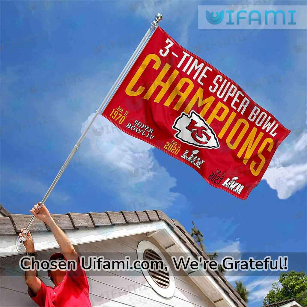 Chiefs Flag Football Outstanding Super Bowl KC Chiefs Gift