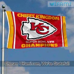 Chiefs Kingdom Flag Last Minute Super Bowl LVII KC Chiefs Gift