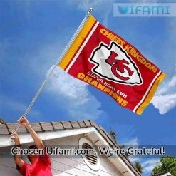 Chiefs Kingdom Flag Last Minute Super Bowl LVII KC Chiefs Gift Exclusive
