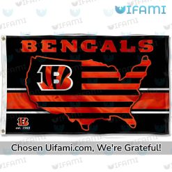 Cincinnati Bengals House Flag Inexpensive USA Map Gift High quality