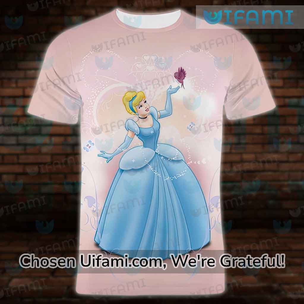 Cinderella T-Shirt Womens 3D Spirited Gift