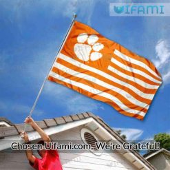 Clemson Tigers House Flag Affordable USA Flag Gift Exclusive