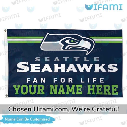 Custom Double Sided Seahawks Flag Discount Seattle Seahawks Gift
