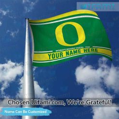 Custom Oregon Flag Football Awe-inspiring Biggest Fan Oregon Ducks Gift Ideas