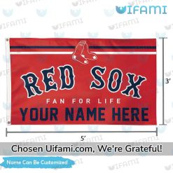 Custom Red Sox Flag 3x5 Wonderful Boston Red Sox Gift Exclusive