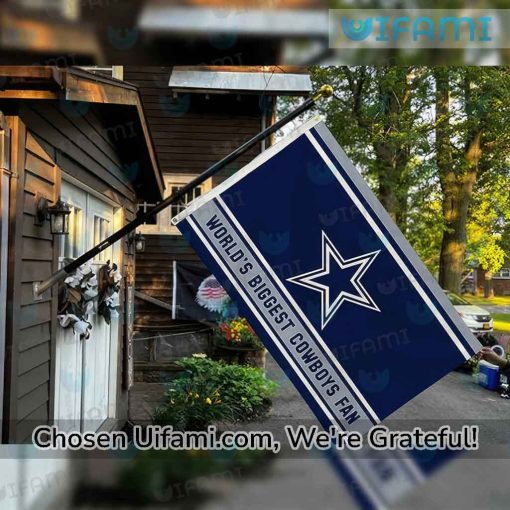 Dallas Cowboys Big Flag Superior Biggest Fan Gift