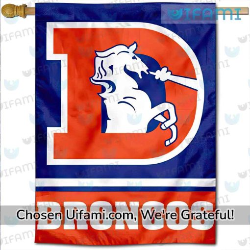 Denver Broncos House Flag Bountiful Gift