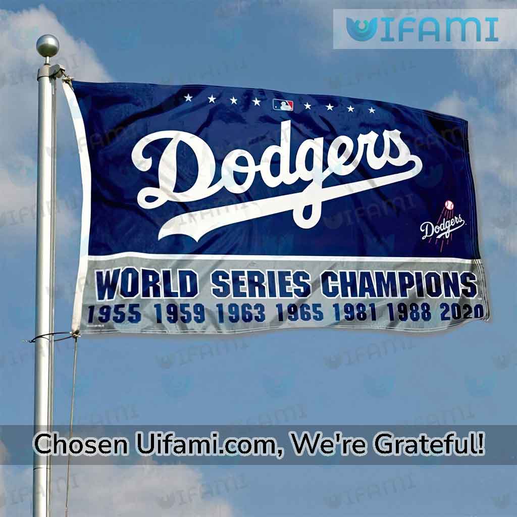 Dodgers Championship Flag Fascinating Champs Gift