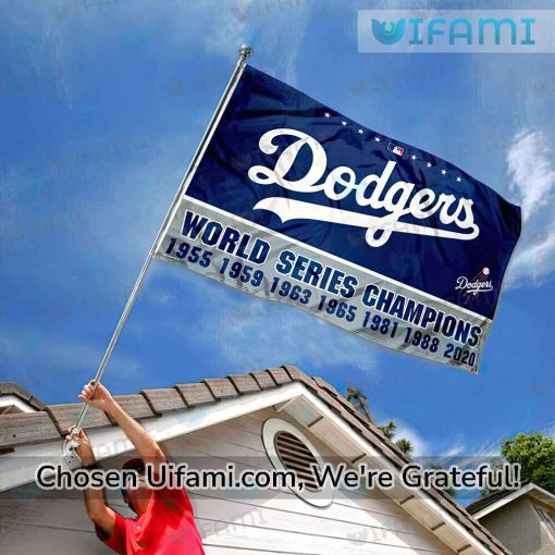 Dodgers Championship Flag Fascinating Champs Gift