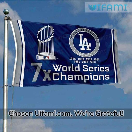 Dodgers World Series Flag Inspiring Champs Gift