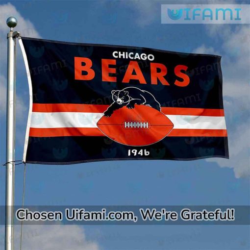 Double Sided Chicago Bears Flag Jaw-dropping Gift