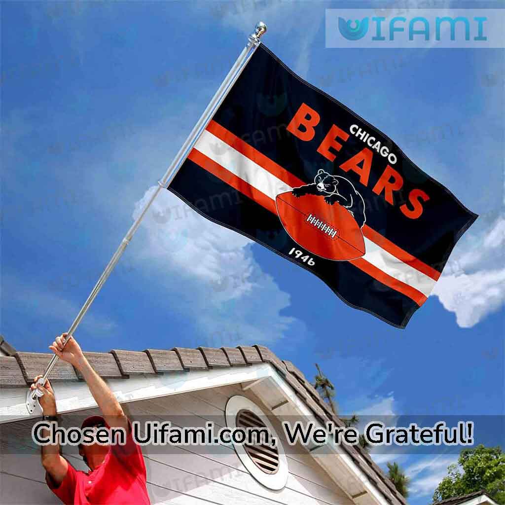 Double Sided Chicago Bears Flag Jaw-dropping Gift