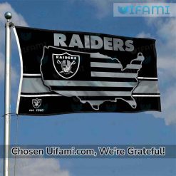 Double Sided Raiders Flag Eye opening USA Map Gift Best selling