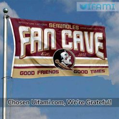 Florida State Seminoles Flag Outstanding Fan Cave Gift Best selling