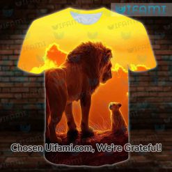 Funny Lion King Shirt 3D Amazing Gift