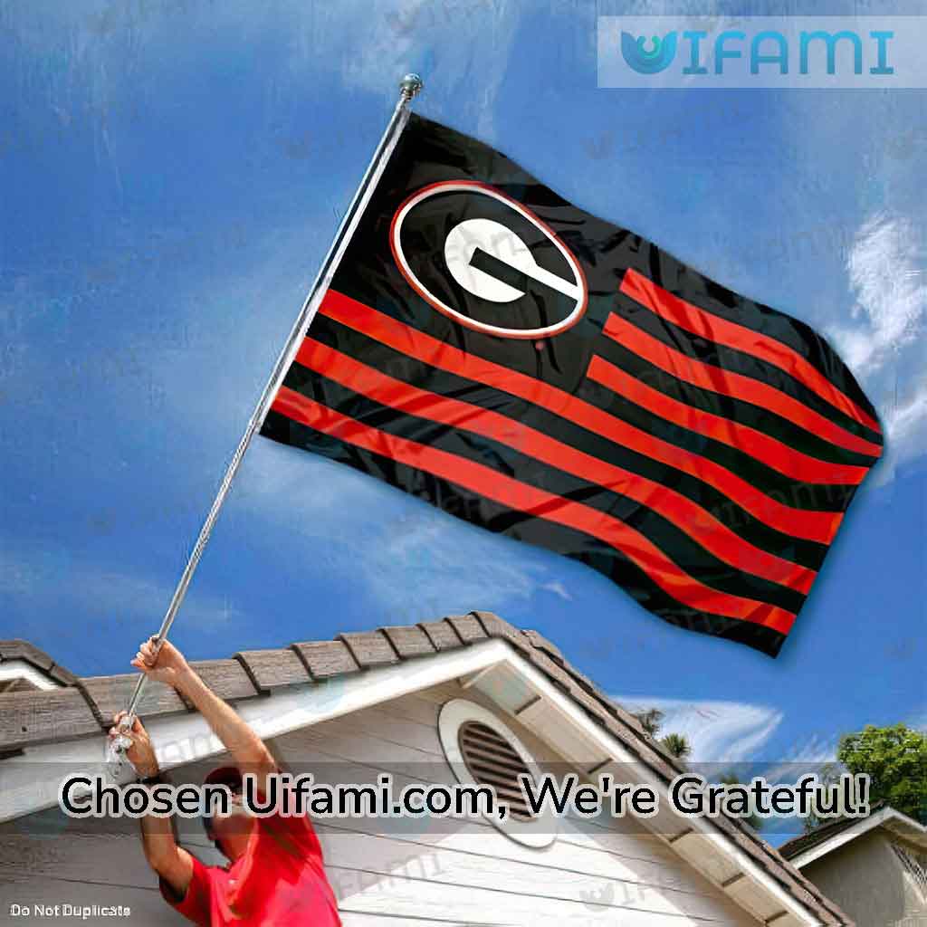 Georgia Bulldogs Flag For House Perfect USA Flag Gift