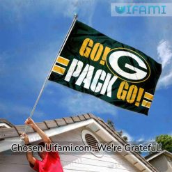 Green Bay Packers Flag 3x5 Fascinating Go Pack Go Gift Exclusive