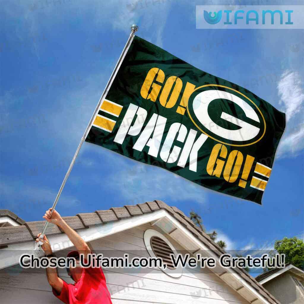 Green Bay Packers Flag 3x5 Fascinating Go Pack Go Gift