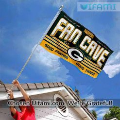 Green Bay Packers Flag Football Surprising Fan Cave Gift Exclusive