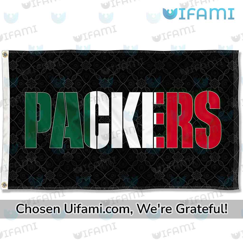 Green Bay Packers House Flag Unforgettable Mexican Gift