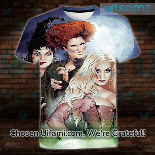 Hocus Pocus Tee Shirt 3D Discount Hocus Pocus Birthday Gift