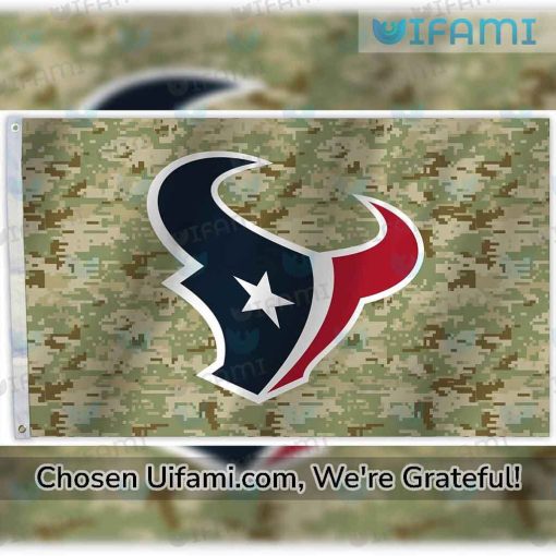 Houston Texans Flag 3×5 New Camo Gift