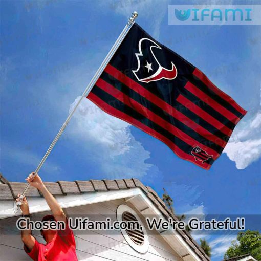 Houston Texans Flag Colorful USA Flag Gift