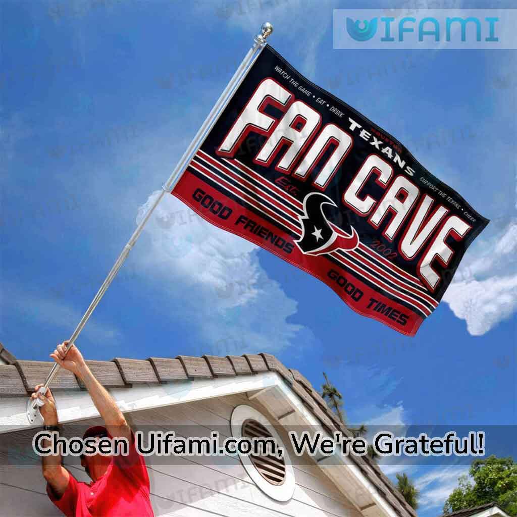 Houston Texans House Flag Exquisite Fan Cave Gift
