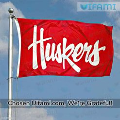 Huskers Flag Novelty Nebraska Cornhuskers Gift