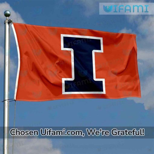 Illinois Fighting Illini Flag Impressive Gift