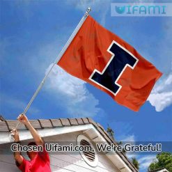 Illinois Fighting Illini Flag Impressive Gift Exclusive